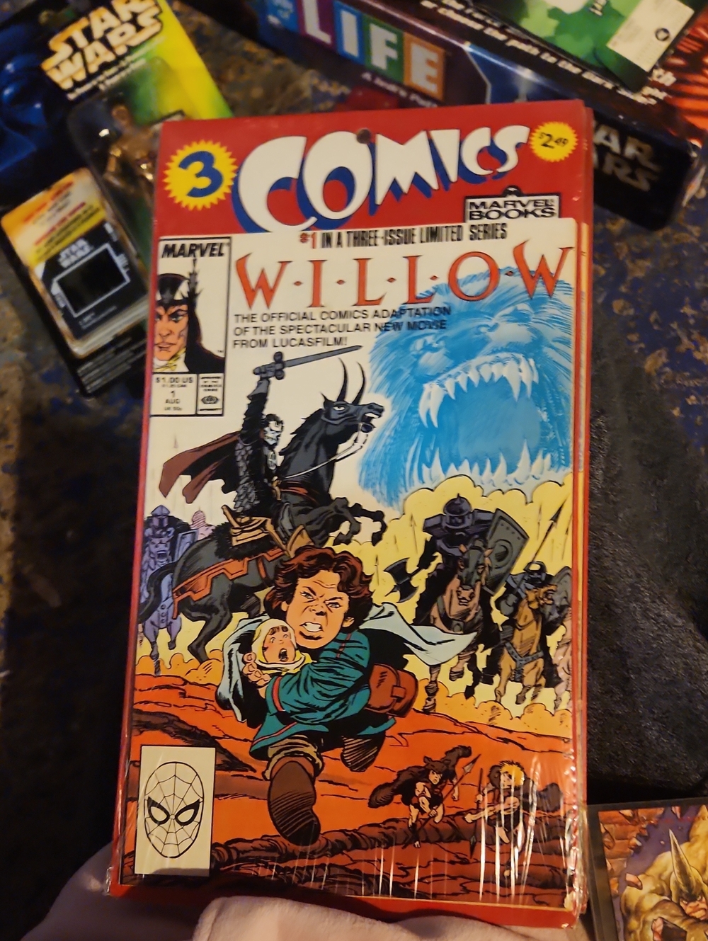 Willow Issue #1 - Red Comic Book Cover